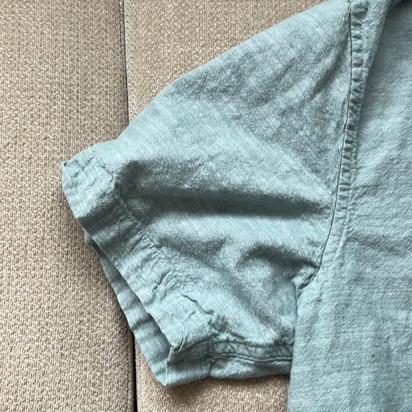 Hurley Mens Short Sleeve Button Down Shirt Size L - Picture 7 of 12